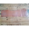 Bande de collet tannage végétal effet crocodile - Noisette