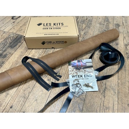 Box DIY - Le sac week-end – Kit à coudre soi-même – Cuir en Stock