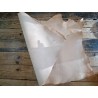 Collet de cuir de vache naturel – Tannage végétal 2ᵉ choix
