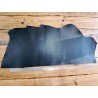 Grand morceau de collet tannage végétal - Noir - Cuir en Stock
