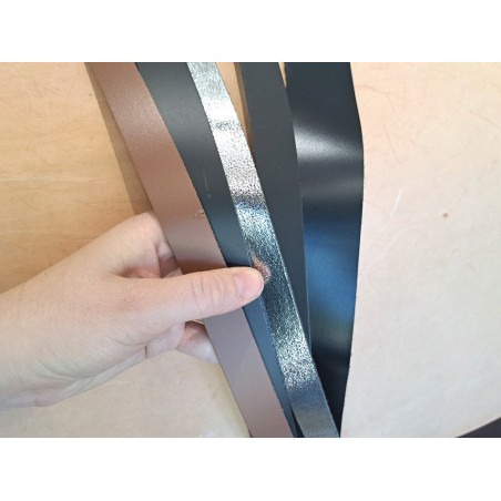 Lot de 5 bandes de cuir classique ou à effet - 2ème choix