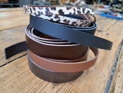 Lot de 5 bandes de cuir classique ou à effet - 2ème choix