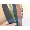 Lot de 5 bandes de cuir classique ou à effet - 2ème choix