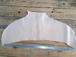Demi croûte de cuir de vache tannage végétal naturel - doublure - Cuir en stock