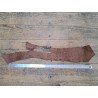 Peau de crocodile brun rouge - Cuir en Stock
