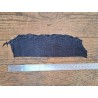 Peau de crocodile bleu marine mat - Cuir en Stock