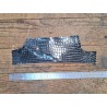 Morceau de cuir de crocodile véritable couleur gris - Cuir en Stock