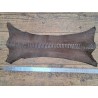 Lot de 2 pattes d'autruche - A - Marron/Noir - Cuir en Stock