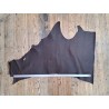 Demi-peau de cuir gras pullup - Marron - B - Cuir en Stock