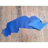 Demi-peau de cuir de vachette tannage ferme - bleu cyan - Cuirenstock