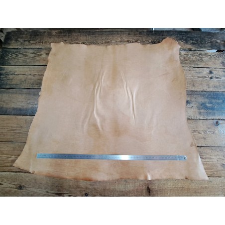 Collet de cuir de vache – Tannage végétal raide 2ᵉ choix - C -