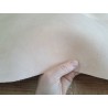Collet de vache tannage végétal nubuck - Naturel