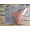 Collet de vache tannage végétal nuancé - Bison - Cuir en Stock