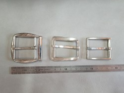 LOT de 3 boucles de ceinture - P - 30mm / 35mm / 40mm