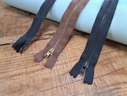 Lot de 3 fermetures éclair - B - Cuirenstock