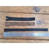 Lot de 3 fermetures éclair - B - Cuirenstock