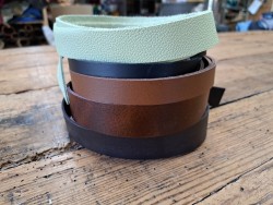 Lot de 5 bandes de cuir classique ou à effet - 2ème choix