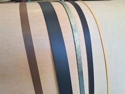 Lot de 5 bandes de cuir classique ou à effet - 2ème choix