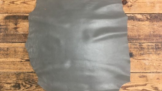 peau de cuir de chèvre gris maroquinerie accessoire reliure cuir en stock