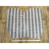 Peau de veau velours serpent - gris - maroquinerie - cuirenstock