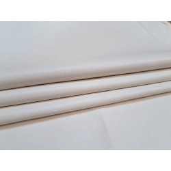 Lot de 3 peaux de cuir stretch identiques - Blanc crème