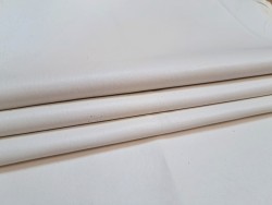 Lot de 3 peaux de cuir stretch identiques - Blanc crème
