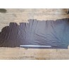 Bande de cuir de vache grainée nuancé - marron - maroquinerie - ameublement - Cuir en stock
