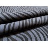 Peau de veau velours zèbre - noir - maroquinerie - cuirenstock