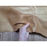Peau de veau velours brun gold - paillette - doré - argent - maroquinerie - Cuirenstock