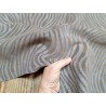 Peau de veau velours brun taupe - zèbre - maroquinerie - Cuirenstock
