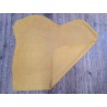 Peau de veau velours jaune - félin - maroquinerie - cuirenstock