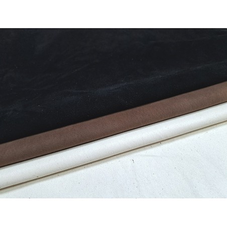 Lot de 3 peaux de cuir stretch - Cuir en Stock