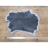 Peau lapin en poil fourrure - gris clair - Cuir en Stock