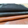 Lot de 2 peaux de cuir - promotions bonnes affaires - maroquinerie - Cuirenstock