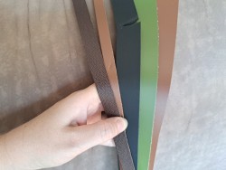 Lot de 5 bandes de cuir classique ou à effet - 2ème choix