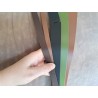 Lot de 5 bandes de cuir classique ou à effet - 2ème choix
