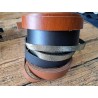 Lot de 5 bandes de cuir classique ou à effet - 2ème choix