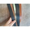 Lot de 5 bandes de cuir classique ou à effet - 2ème choix