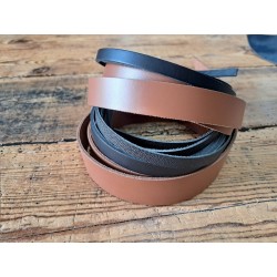 Lot de 5 bandes de cuir classique ou à effet - 2ème choix