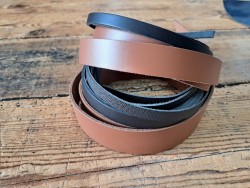 Lot de 5 bandes de cuir classique ou à effet - 2ème choix