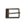 Boucle rectangulaire plateforme - bronze - 25mm - ceinture - bouclerie - accessoires - cuir en stock