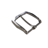 Boucle de ceinture carrée- nickelé - 40 mm - bouclerie - accessoire - cuir en stock