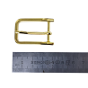 Boucle de ceinture rectangulaire arrondie - 20mm - Laiton