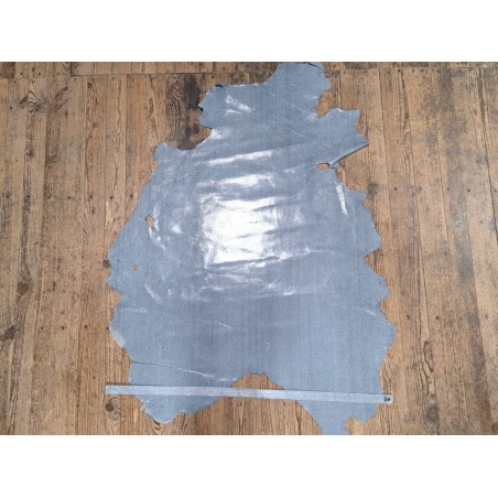 Peau de porc velours grains - galuchat gris - maroquinerie - Cuirenstock