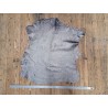 Chèvre motif symétrique argenté - Noir - Maroquinerie - Cuir en Stock