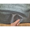 Chèvre motif symétrique argenté - Noir - Maroquinerie - Cuir en Stock