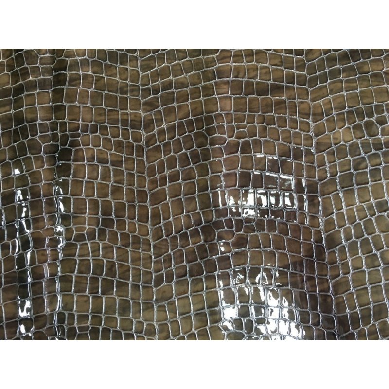 peau cuir de vache façon crocodile naturel taupe maroquinerie ameublement cuir en stock peau cuir de vache façon crocodile naturel taupe maroquinerie ameublement cuir en stock