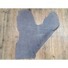 Peau de veau effet froissé - Gris taupe - Cuir en Stock