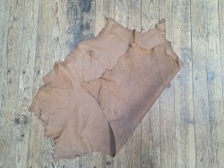 peau de cuir d'émeu - brun clair - maroquinerie - vêtement - cuirenstock