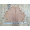 peau de cuir d'émeu - brun clair - maroquinerie - vêtement - cuir en stock